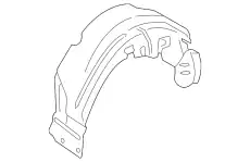 Подкрылок FORD GD9Z54278B50B