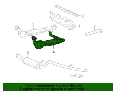 Катализатор 8L3Z-5E212-R FORD