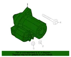 Стартер FORD CV6Z-11002-A