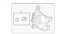 Суппорт тормозной FORD BE8Z-2B120-AA