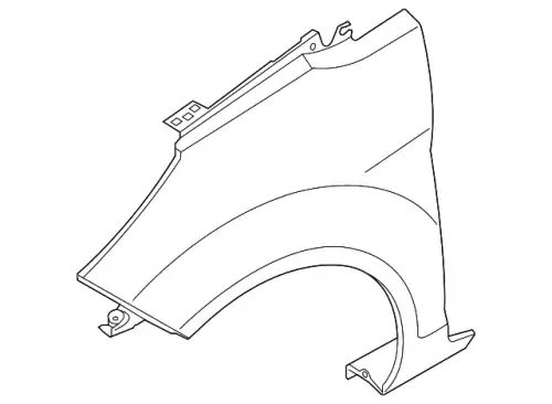 Крыло FORD BE8Z-16006-A