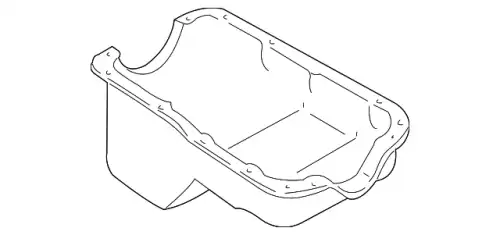 Поддон картера двигателя FORD 3R3Z-6675-DA