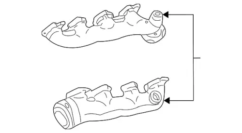 Коллектор выпускной FORD 3C3Z-9430-AB