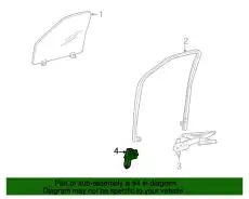 Стеклоподъемник  FORD F75Z-7823395-AA