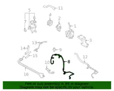 HOSE ASY YL8Z-3A719-DA FORD