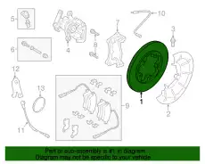 Тормозной диск FORD CK4Z-2C026-C ,