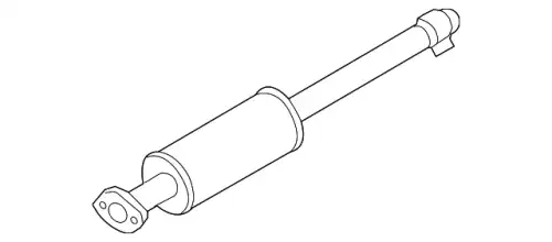 EXTENSION - EXHAUST PIPE GL3Z5A212D FORD