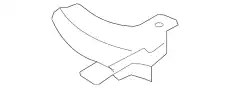 Кронштейн рамы 5C3Z-3A093-AA FORD