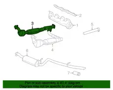 Катализатор 8L3Z-5E212-T FORD