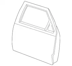 Дверь передняя левая 9L5Z-1020125-A FORD