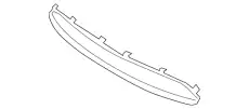 Решетка бампера FORD BE5Z-17K945-AA