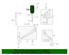 Пружина передней подвески 9C2Z-5310-T FORD