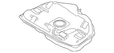TANK ASY - FUEL AE5Z9002CR FORD
