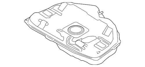 TANK ASY - FUEL AE5Z9002CR FORD