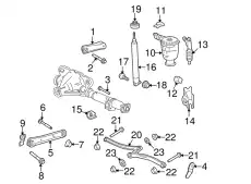 Рычаг подвески FORD 8W1Z-4264-B