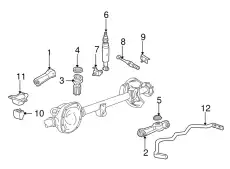 Рычаг подвески FORD F4ZZ-5500-CA