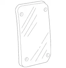 Стекло боковое F2UZ-1525722-B FORD