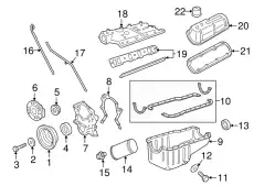 Поддон картера двигателя FORD F6TZ-6675-MA