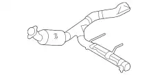 Катализатор 9L3Z-5E212-G FORD