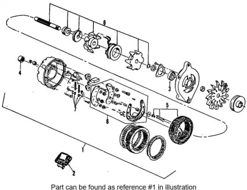 Генератор FORD FOPZ-10346-BRM1