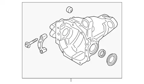 Корпус дифференциала 9L3Z-4204-A FORD