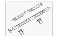 Подножка 9L3Z-16451-EA FORD