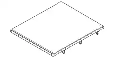 Крыша отсека грузового V9C3Z-99501A42-FA FORD