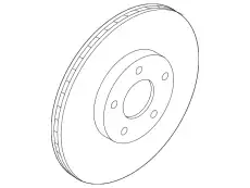 Тормозной диск FORD GN1Z-1125-C