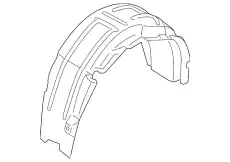 Подкрылок FORD DP5Z-58278B51-A