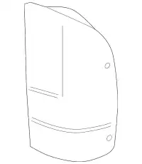 Фонарь задний FORD 1L5Z-13404-CA