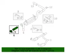 EXTENSION - EXHAUST PIPE GC2Z-5A212-C FORD