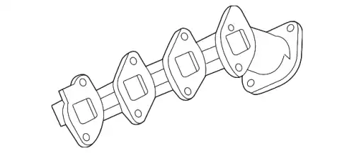 Коллектор выпускной FORD BC3Z-9431-DA