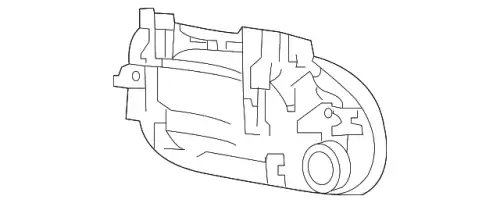 Ручка двери FORD 9L3Z-1522404-DD