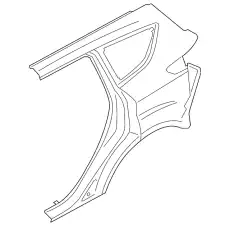 PANEL - BODY SIDE - REAR GJ5Z-7827841-A FORD