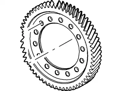Шестерня КПП FORD 7T4Z-7F343-A