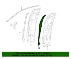 Ручка двери FORD 4L3Z-18253A37-AE
