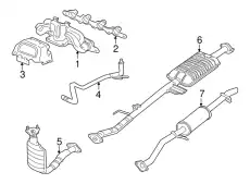 Катализатор 5L8Z-5G232-A FORD