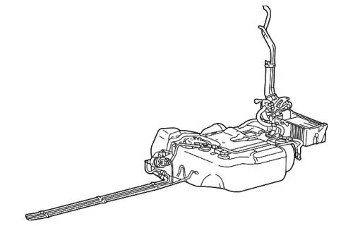 Бак топливный YS4Z-9002-EA FORD