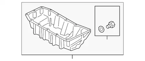 Поддон картера двигателя FORD DS7Z-6675-A