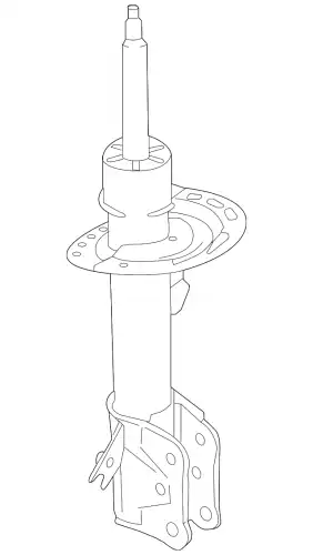 SHOCK ABSORBER ASY - FRONT F2GZ-18124-AC FORD