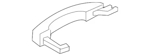 Ручка двери FORD BM5Z-5422404-BAPTM