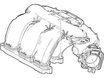 Коллектор впускной 4F1Z-9424-BB FORD