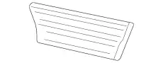 Молдинг двери передний левый 7L1Z-7820879-BA FORD