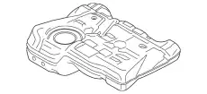 TANK ASY - FUEL DV6Z-9002-G FORD