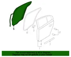 Ручка двери FORD 8A5Z-5425324-A