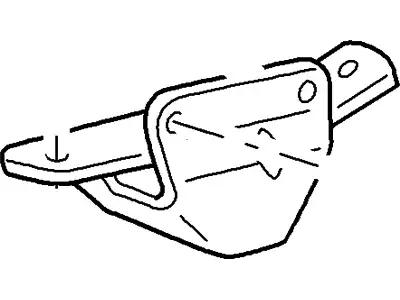 Кронштейн крепления рессоры 3L2Z-5775-AB FORD