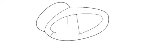Ручка двери FORD YL8Z-7822600-BB