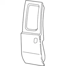Дверь задняя левая BC3Z-2824631-B FORD
