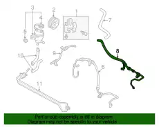 Шланг ГУР FORD 6L8Z-3A713-A