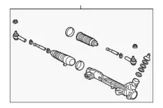 Рулевая рейка FORD 8L3Z-3504-DRM